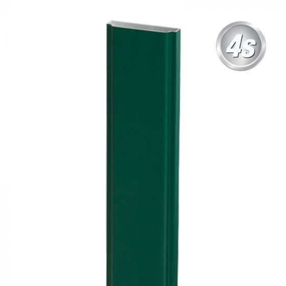 Alu Latte 78 x 20 mm - Farbe: grün, Länge: 50 cm