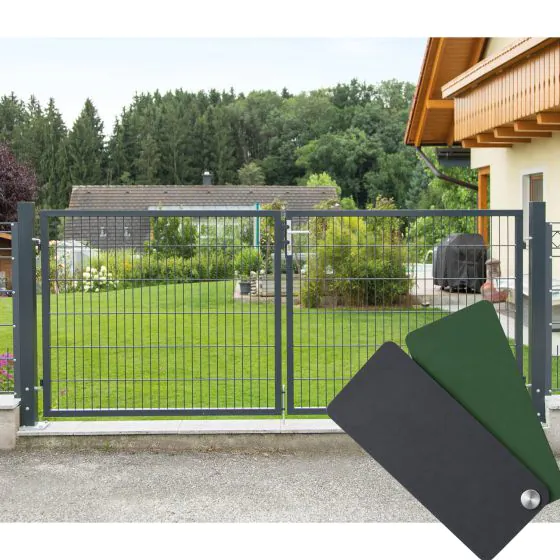 Rohrrahmentor Basic 2-flügelig