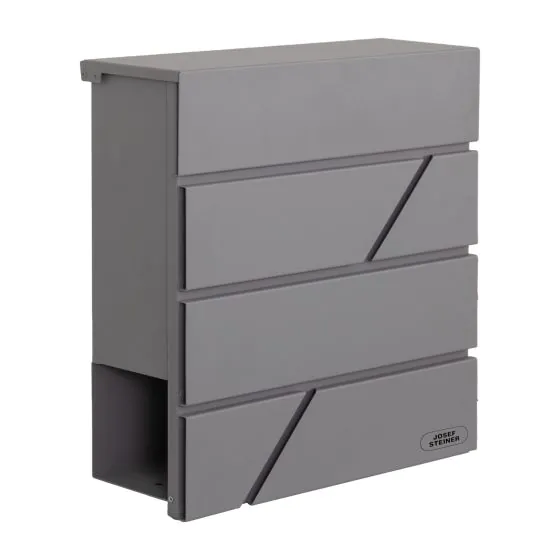 Briefkasten Mod. 10GR - Farbe: graualuminium