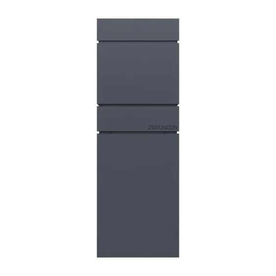 Briefkasten für Bodenmontage Mod. BK-115 - Farbe: anthrazit