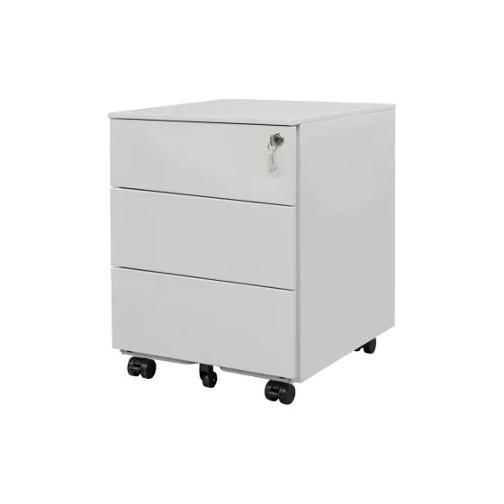 Rollcontainer Mod. Elisa mit 3 versperrbaren Schubladen - Breite: 390 mm, Höhe: 538 mm, Tiefe: 520 mm