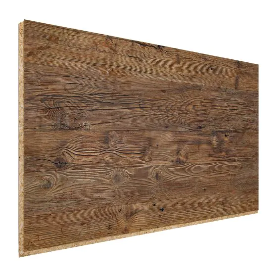 OSB Wandverkleidung / Dekorplatte - Modell: Lissabon, Abmessung: 1250 x 660 x 12 mm, Stück / Packung: 3