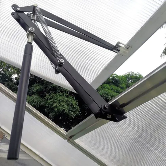 Automatischer Fensteröffner für Gewächshäuser – Öffnungswinkel bis zu 145°