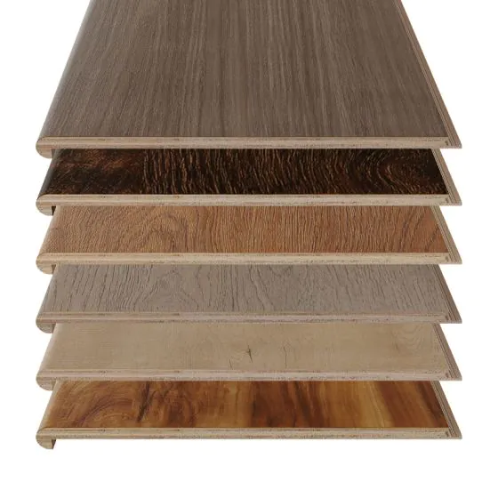 Design Stufenauflage mit Holzkern Click-System 1200 x 275 x 30 mm, 4 Stück 
