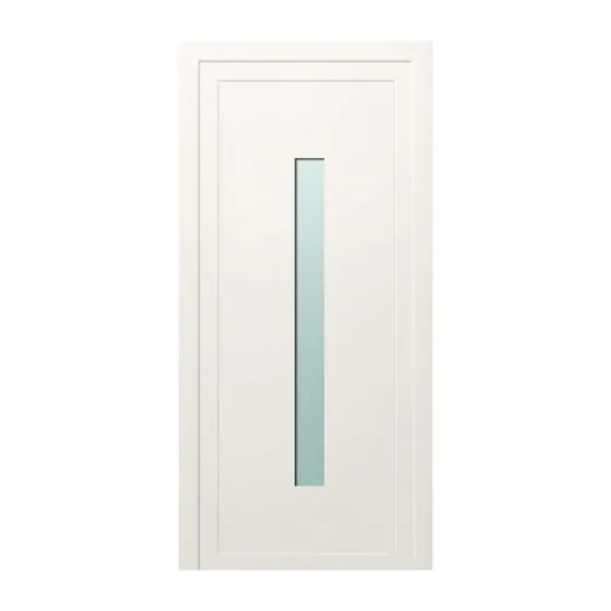 Kunststofftür Mod. Modern 1 - 1000 x 2100 mm (B x H), Anschlag: innen links - DIN links