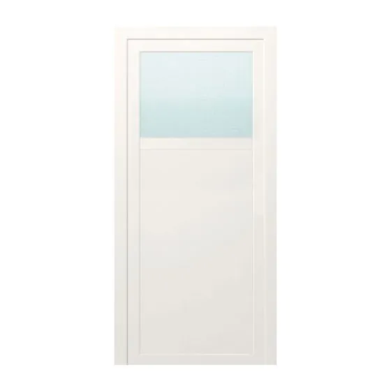 Kunststofftür Mod. Standard 1 - 980 x 1980 mm (B x H), Anschlag: innen links - DIN links