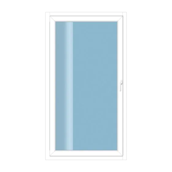 Kunststoff Terrassentür 1-flügelig Dreh- / Kipp - Maße (B x H): 1000 x 2000 mm, Farbe außen / innen: anthrazit / weiß, Anschlag: DIN-links