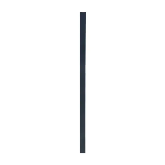 Pfosten ohne angeschweißter Fußplatte 80 x 60 mm - Länge: 300 cm, Ausführung: verzinkt und anthrazit beschichtet