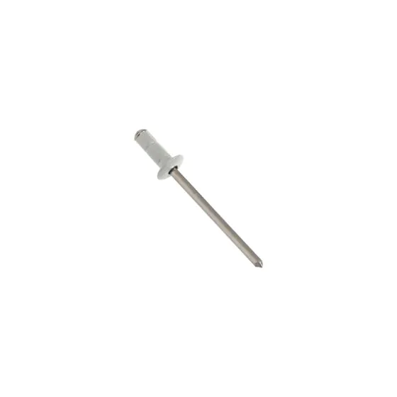  Nieten 4 x 10 mm - Farbe: blank, Stück: 1