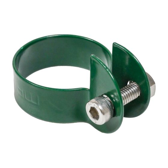 Strebenschelle Metall grün