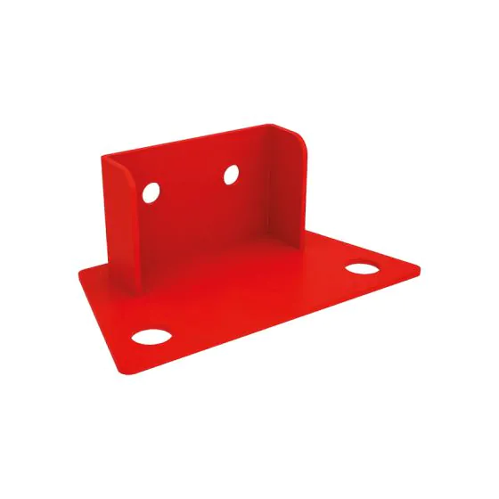 Metallplatte für Bodenbefestigung Schwerlastregal Mod. Max - 145 x 135 mm