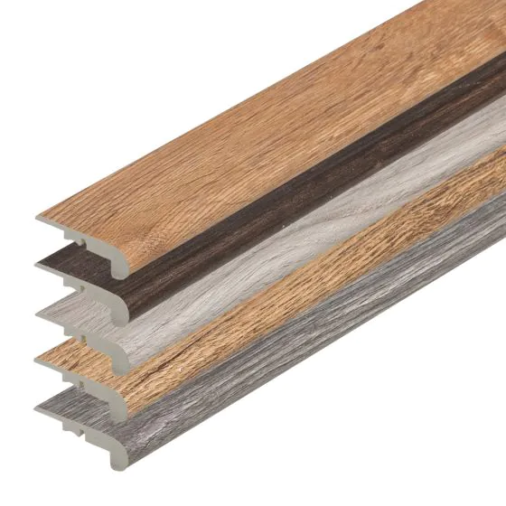 Stufenauflage Vollprofil für Loose Lay Vinyl, 2400 x 55 x 18 mm