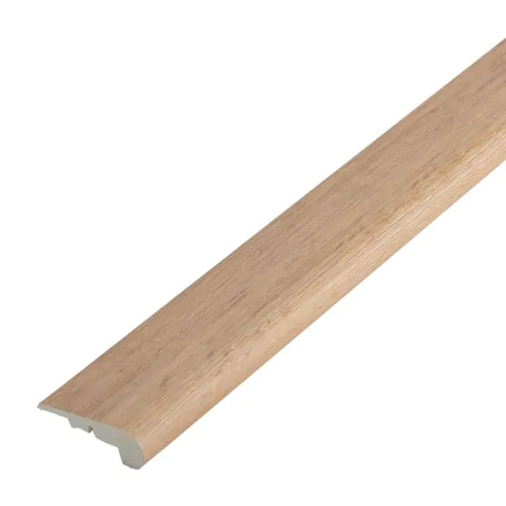 Stufenauflage Vollprofil für Loose Lay Vinyl, 2400 x 55 x 18 mm - Modell: VIVALDI Eiche Dekor