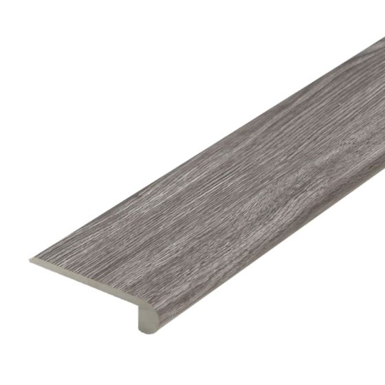 Stufenauflage Vollprofil für Click Vinyl, 2400 x 115 x 25 mm - Modell: BEETHOVEN Eiche Dekor