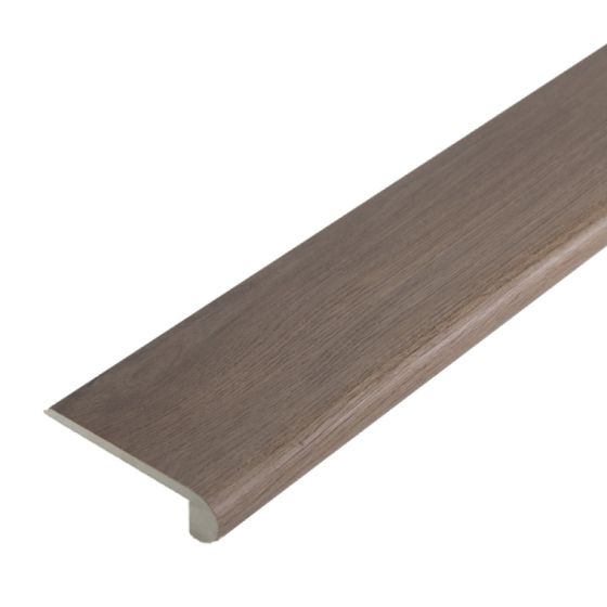 Stufenauflage Vollprofil für Click Vinyl, 2400 x 115 x 25 mm - Modell: GLUCK Eiche Dekor