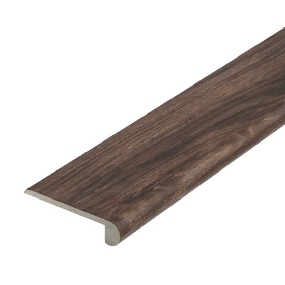 Stufenauflage Vollprofil für Click Vinyl, 2400 x 115 x 25 mm - Modell: SCHUBERT Eiche Dekor