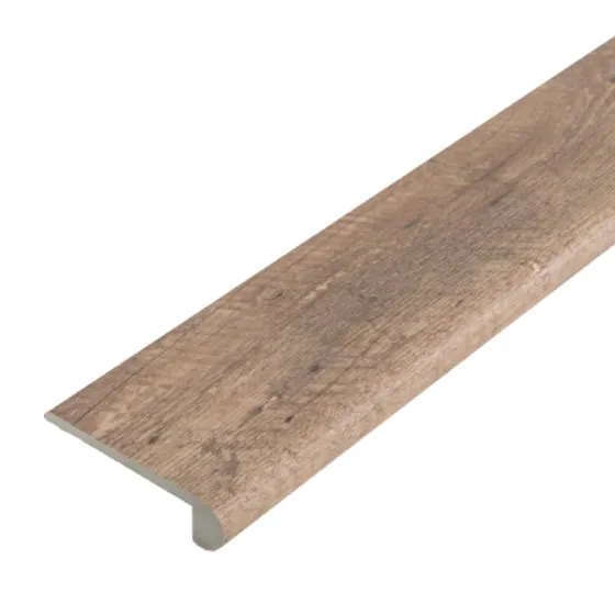 Stufenauflage Vollprofil für Click Vinyl, 2400 x 115 x 25 mm - Modell: VERDI Eiche Dekor
