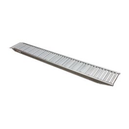 Alu Auffahrtsrampe SteinerRAMP X  - Länge: 2,50 m, max. Belastbarkeit Paar*: 1600 kg, Ausführung: mit Auflageplatte