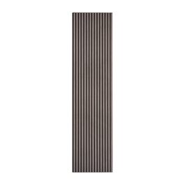 Akustikpaneele für Decke & Wand - Modell: Eiche grau - künstliches Holzfurnier, Maße: 2400 x 600 x 21 mm, Stück: 2, Packungsinhalt: ca. 2,88 m²