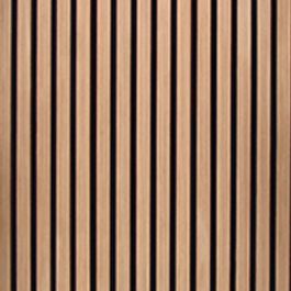 Akustikpaneele für Decke & Wand - Modell: Kirsche - künstliches Holzfurnier, Maße: 2400 x 600 x 21 mm, Stück: 2, Packungsinhalt: ca. 2,88 m²