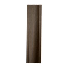 Akustikpaneele für Decke & Wand - Modell: Mittelbraun - künstliches Holzfurnier, Maße: 2400 x 600 x 21 mm, Stück: 2, Packungsinhalt: ca. 2,88 m²