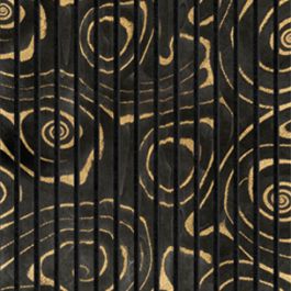 Akustikpaneele für Decke & Wand - Modell: Schwarz mit Dekor - künstliches Holzfurnier, Maße: 2400 x 600 x 21 mm, Stück: 2, Packungsinhalt: ca. 2,88 m²