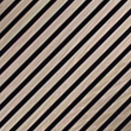 Akustikpaneele mit diagonalem Muster - Modell: Mittelbraun, Maße: 600 x 600 x 9,4 mm, Stück: 10, Packungsinhalt: ca. 3,6 m²