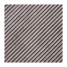 Akustikpaneele mit diagonalem Muster - Modell: Steindesign PVC, Maße: 600 x 600 x 9,4 mm, Stück: 10, Packungsinhalt: ca. 3,6 m²
