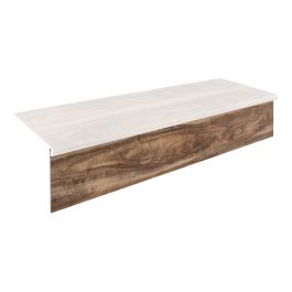 Setzstufe Vinyl 1200 x 200 x 5 mm - Modell: CHOPIN Walnuss Dekor