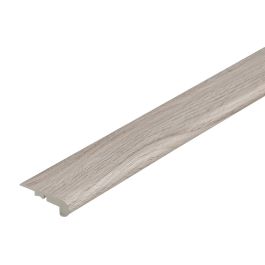 Stufenauflage Vollprofil für Loose Lay Vinyl, 2400 x 55 x 18 mm - Modell: BRAHMS Walnuss Dekor