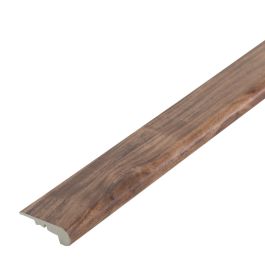 Stufenauflage Vollprofil für Loose Lay Vinyl, 2400 x 55 x 18 mm - Modell: CHOPIN Walnuss Dekor