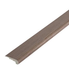 Stufenauflage Vollprofil für Loose Lay Vinyl, 2400 x 55 x 18 mm - Modell: GLUCK Eiche Dekor