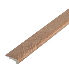 Stufenauflage Vollprofil für Loose Lay Vinyl, 2400 x 55 x 18 mm - Modell: ROSSINI Holz Dekor