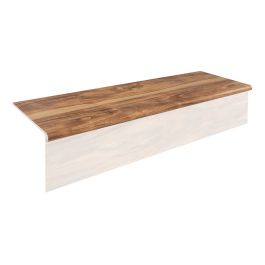 Stufenauflage Vinyl 1200 x 300 x 30 mm  - Modell: OFFENBACH Walnuss Dekor