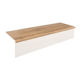 Stufenauflage Vinyl 1200 x 300 x 30 mm - Modell: VIVALDI Eiche Dekor
