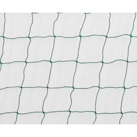 Ballfangnetz grün, 130 x 130 mm, Ø 3,5 mm aus PE, 4 seitig Seil - Höhe x Breite: 5 x 5 m