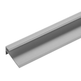 Stufenleiste Alu für 5 mm Böden - Farbe: silber, Länge: 2700 mm