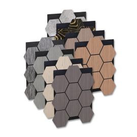 Akustikpaneele mit Hexagon