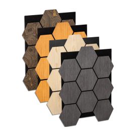Akustikpaneele mit Hexagon