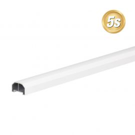 Handlauf für Alu Geländer Bausatz - Farbe: grau 5S, Länge: 300 cm