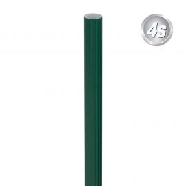 Alu Palisade ø 30 mm - Farbe: grün, Länge: 75 cm