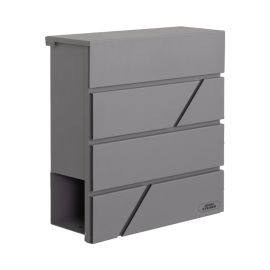 Briefkasten Mod. 10GR - Farbe: graualuminium