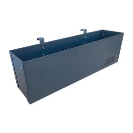 Blumenkiste - Farbe: anthrazit, Breite: 50 cm, Höhe: 15 cm, Tiefe: 12 cm