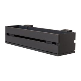 Aluminium Blumenkasten-Bausatz Mod. Dublin – Farbe: anthrazit (RAL 7016) 5S, max. Breite: 100 cm