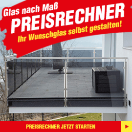 Glaskonfigurator - Glas nach Maß 