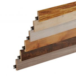 Design Sockelleiste mit Holzkern 1800 x 80 x 15 mm