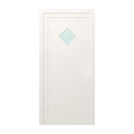 Kunststofftür Mod. Standard 2 - 1000 x 2100 mm (B x H), Anschlag: innen rechts - DIN rechts