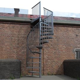 Spindeltreppe / Wendeltreppe Los Angeles Feuerverzinkt