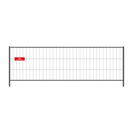 Mobilzaun / Bauzaun - MZ-120 - Breite: 3,50 m / Höhe: 1,20 m