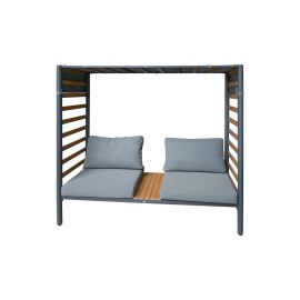 Sonnenbett Roma inkl. Stoffdach - Breite: 1680 mm, Tiefe: 710 mm, Höhe: 690 mm